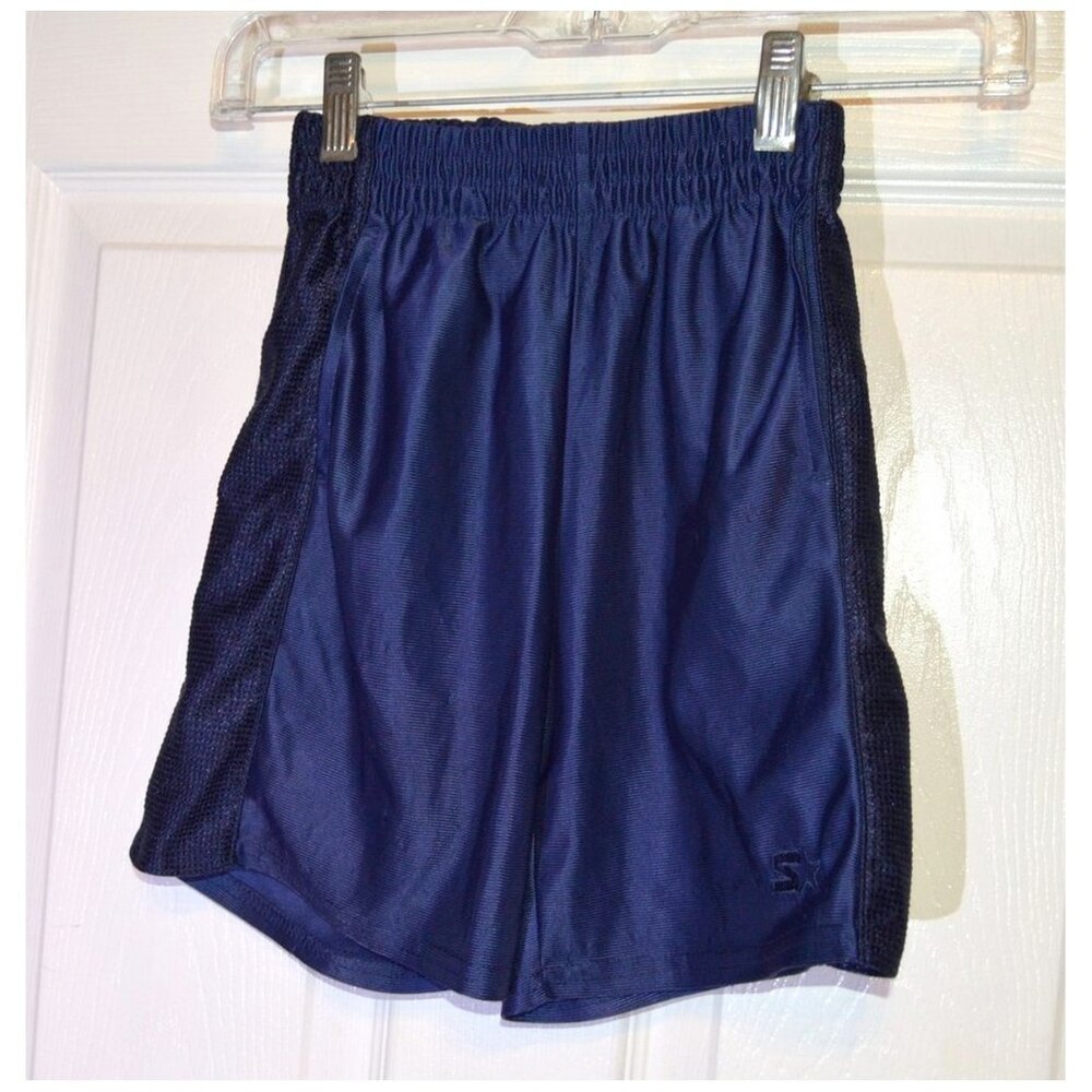 Share Starter Women's Blue Stretch Shorts Size XS (4-5)